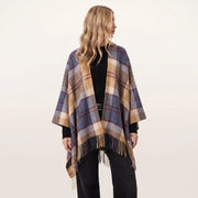 Women's Tartan Lambswool Mini Cape