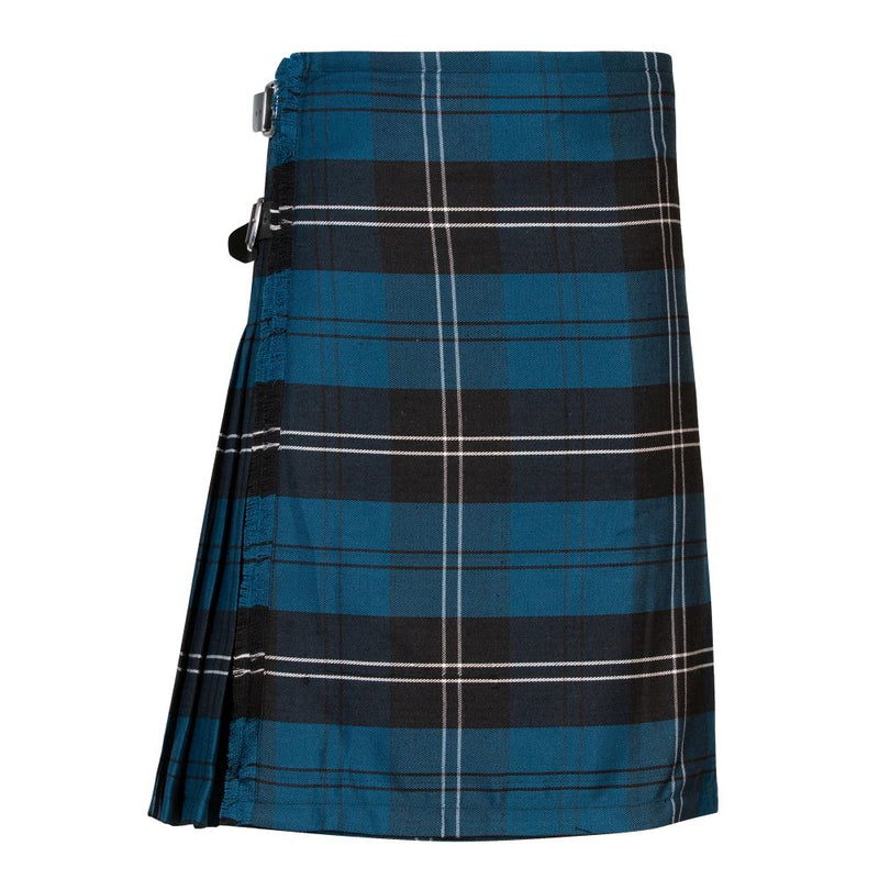 Men's Kilt, 8 Yard Polyviscose - Ramsay Blue