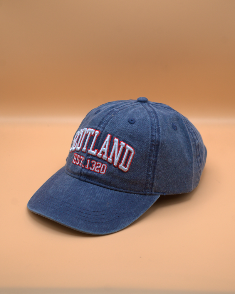 Unisex Scotland Cap - Denim Blue