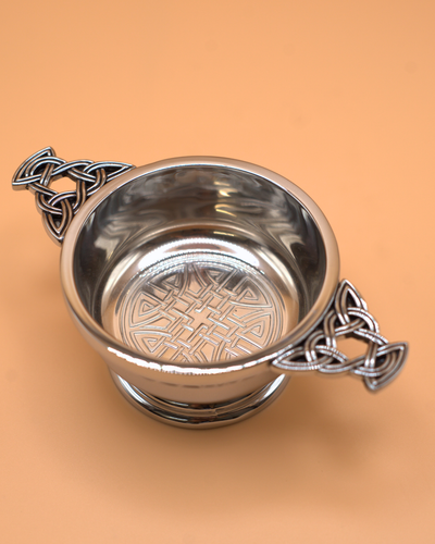 3'' Quaich Bowl - Celtic Knot Design