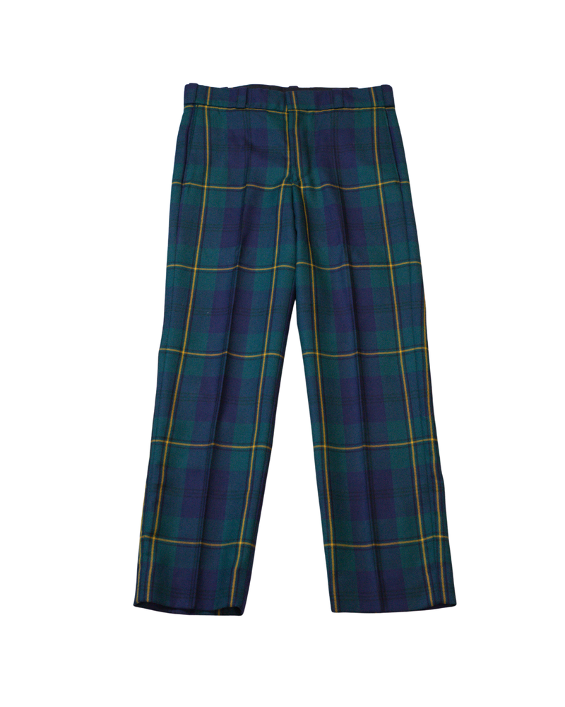 Scottish Made Clearance MTM Wool Tartan Trousers : Johnstone Modern- Waist 33''/ Inseam Length 30''