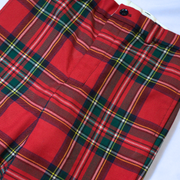 Scottish Made Clearance MTM Wool Tartan Trousers : Royal Stewart - Waist 32'' unfinished leg