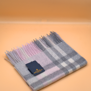 100% Cashmere Tartan Scarf by Balmoral