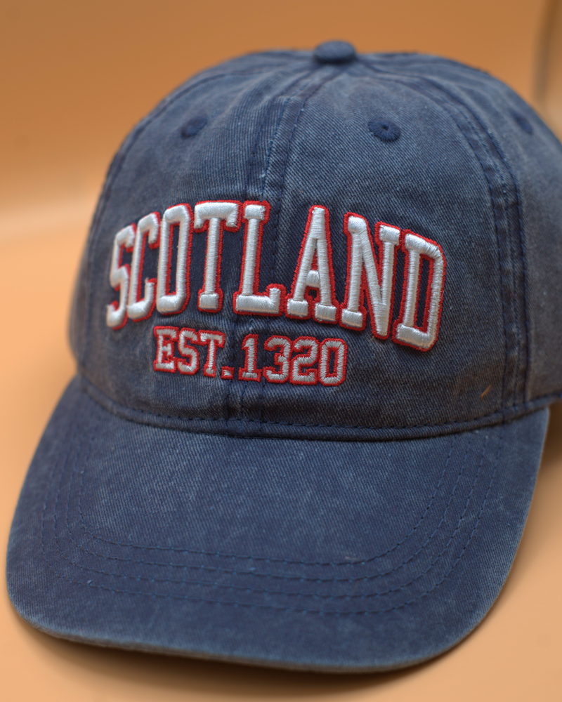Unisex Scotland Cap - Denim Blue