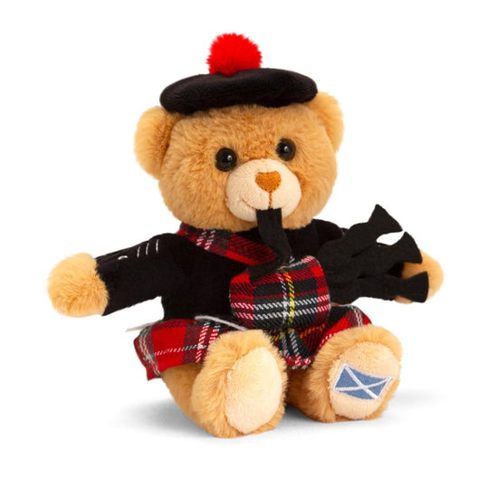 15cm Scottish Piper Bear