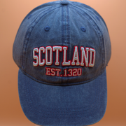 Unisex Scotland Cap - Denim Blue