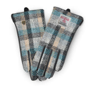 Islander® Ladies Harris Tweed and Leather Gloves