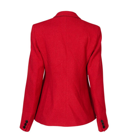 Women's Harris Tweed Jacket - Melanie - Red Twill - Autumn/Winter 2023