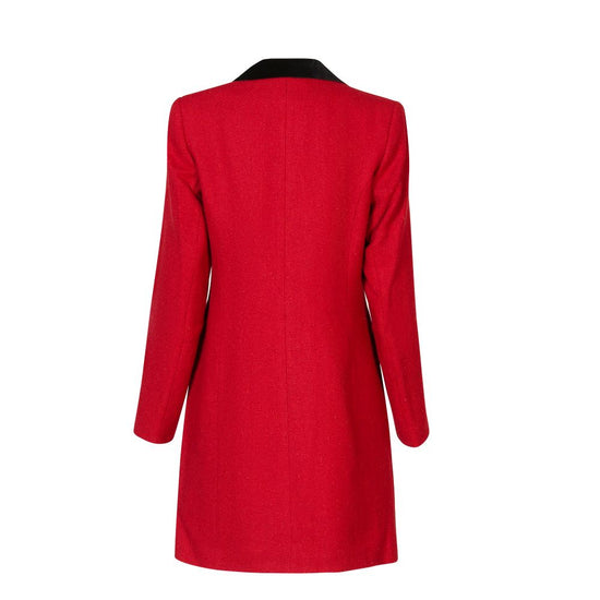 Women's Harris Tweed Jacket - Sophie - Red Twill - Autumn/Winter 2023