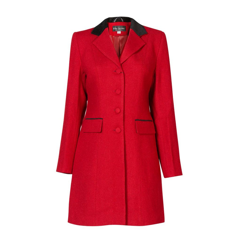 Women's Harris Tweed Jacket - Sophie - Red Twill - Autumn/Winter 2023