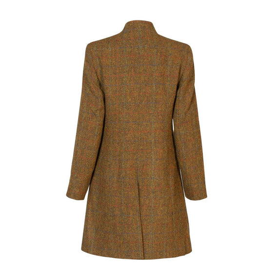 Women's Harris Tweed Jacket - Sammie - Brown Check - Autumn/Winter 2023