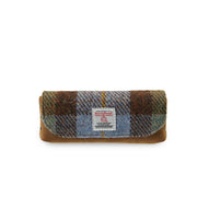 Islander® Leather Glasses Case with Harris Tweed®