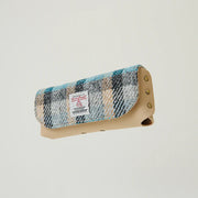 Islander® Leather Glasses Case with Harris Tweed®