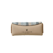 Islander® Leather Glasses Case with Harris Tweed®