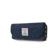 Islander® Leather Glasses Case with Harris Tweed®