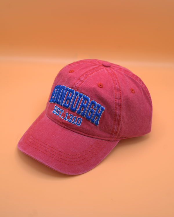 Unisex Edinburgh Cap - Red