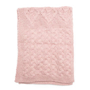 Supersoft Merino Wool Mixed Weave Blanket/Cover by Aran Mills - 5 Colours