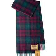 100% Cashmere Tartan Scarf by Edinburgh Cashmere (Unisex)
