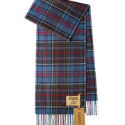 100% Cashmere Tartan Scarf by Edinburgh Cashmere (Unisex)