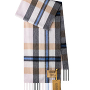 100% Cashmere Tartan Scarf by Edinburgh Cashmere (Unisex)