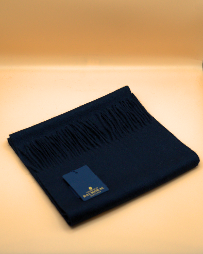 100% Cashmere Tartan Scarf by Balmoral