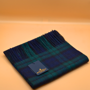 100% Cashmere Tartan Scarf by Balmoral