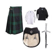Childrens 4 Piece Kilt Outfit - 3 Tartans