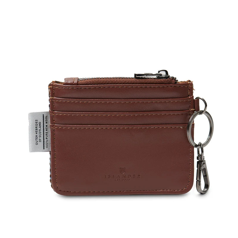Islander® The Card Zip Wallet with Harris Tweed®