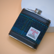 6oz Harris Tweed Hip Flask