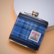 6oz Harris Tweed Hip Flask