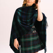 Women's Tartan Lambswool Mini Cape