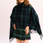 Women's Tartan Lambswool Mini Cape