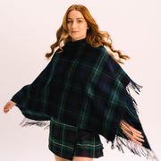 Women's Tartan Lambswool Mini Cape