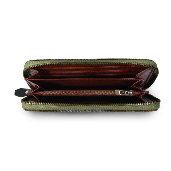 Islander® Long Zip Purse with Harris Tweed®