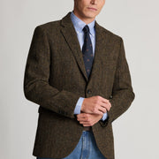 Mens Harris Tweed Tailored Fit Jacket - Dumfries