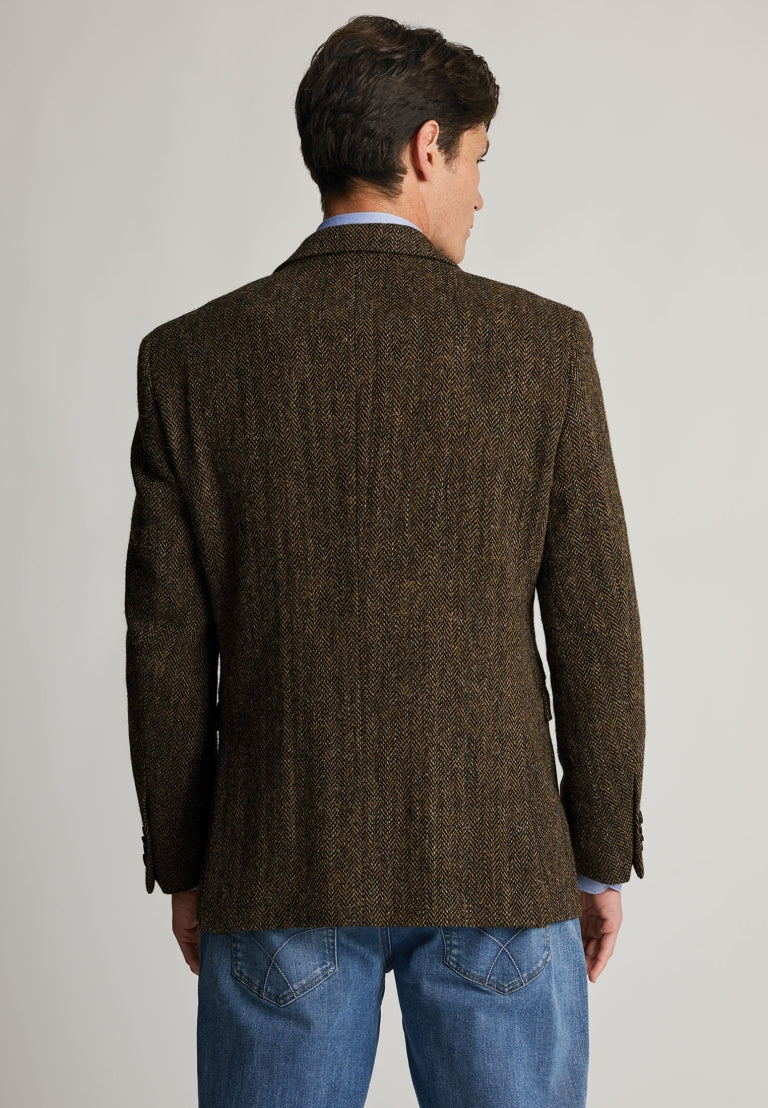 Mens Harris Tweed Tailored Fit Jacket - Dumfries