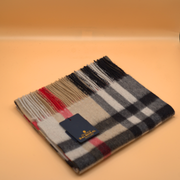100% Cashmere Tartan Scarf by Balmoral