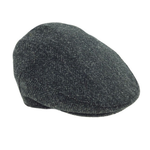 Harris Tweed Tartan Flat Cap - One Size