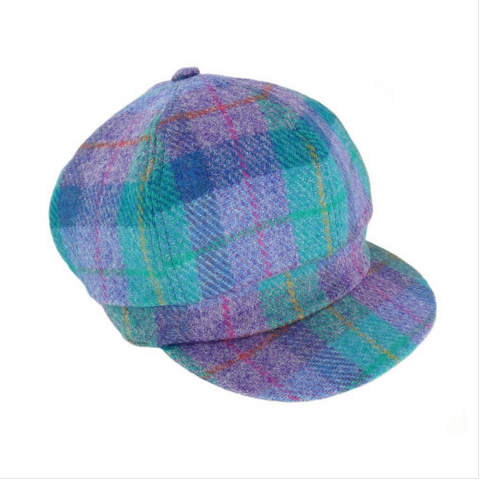 Ladies 100% Harris Tweed One Size Cap