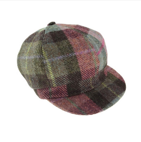 Ladies 100% Harris Tweed One Size Cap