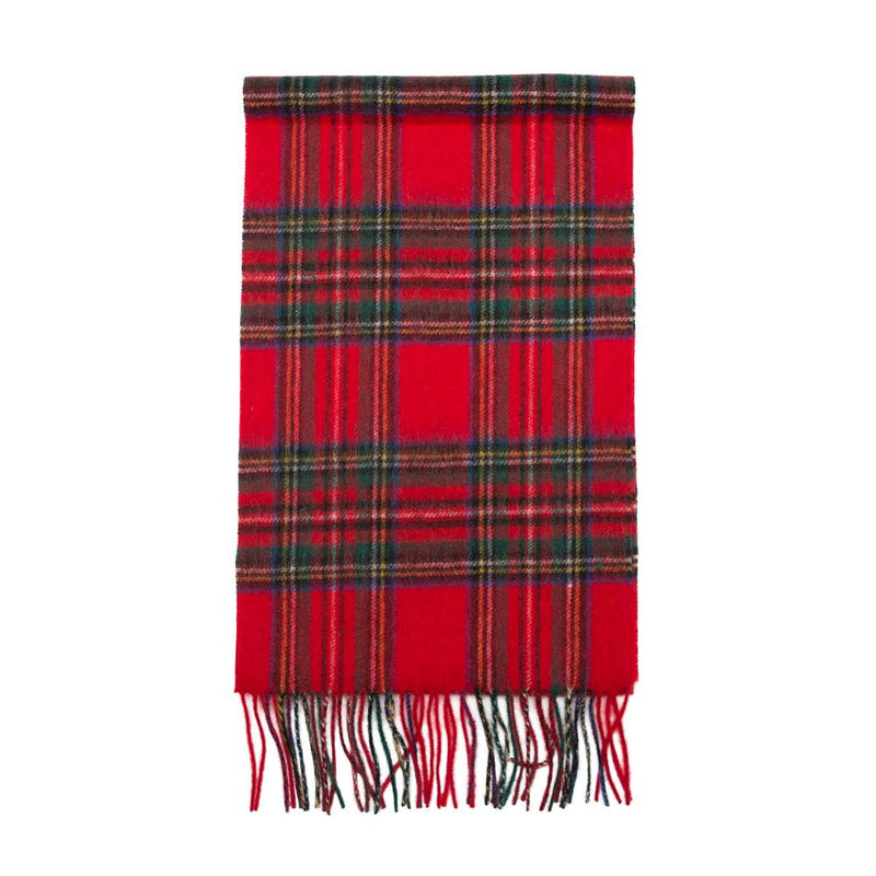 Glenmore 100% Lambswool Tartan Scarf - Royal Stewart