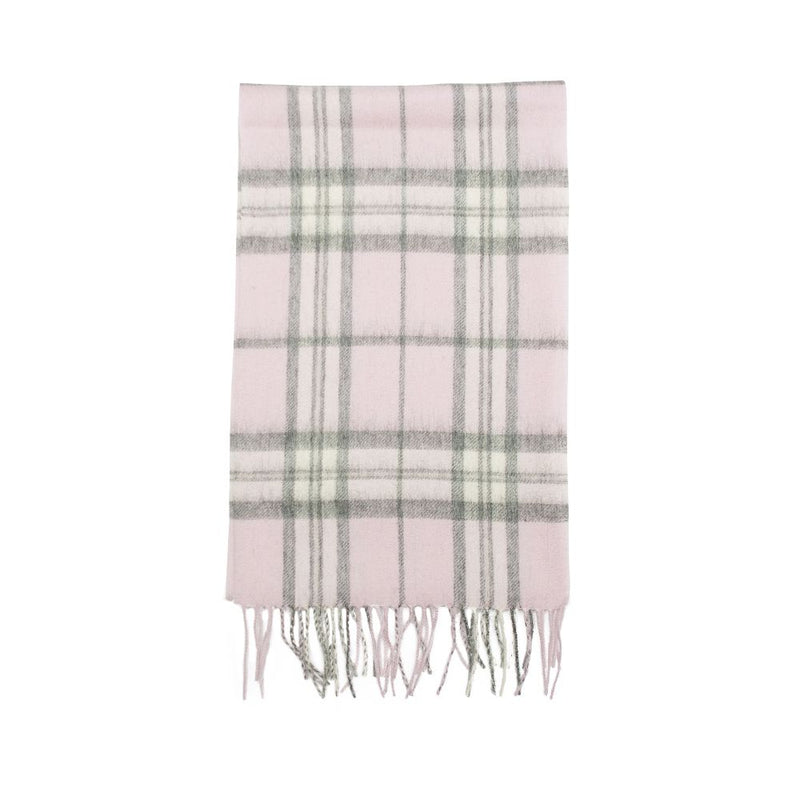 Glenmore 100% Lambswool Tartan Scarf - Thomson Pale