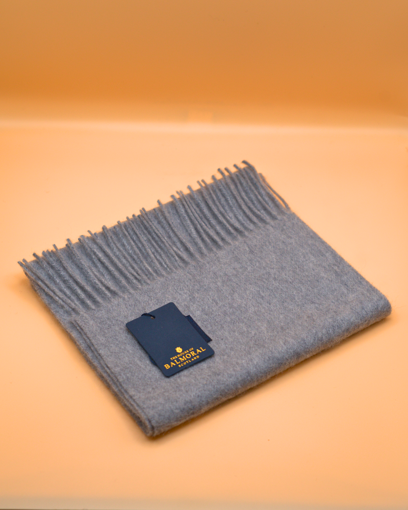 100% Cashmere Tartan Scarf by Balmoral