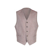 Clunie Tweed Jacket and 5 Button Waistcoat by House of Edgar - Russet