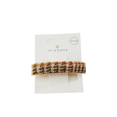Islander® Harris Tweed Barrette Rectangle Hair Clip