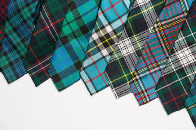 Tartan 100% Lochcarron Reiver Wool Ties - Made to Order