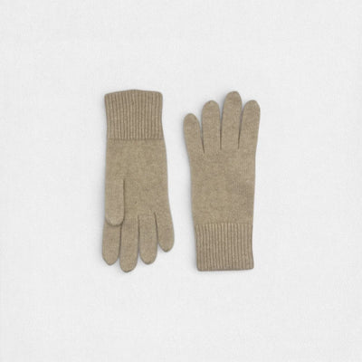 100% Cashmere Gloves One-Size - Cream