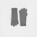 100% Cashmere Gloves One-Size - Grey