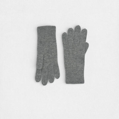 100% Cashmere Gloves One-Size - Grey