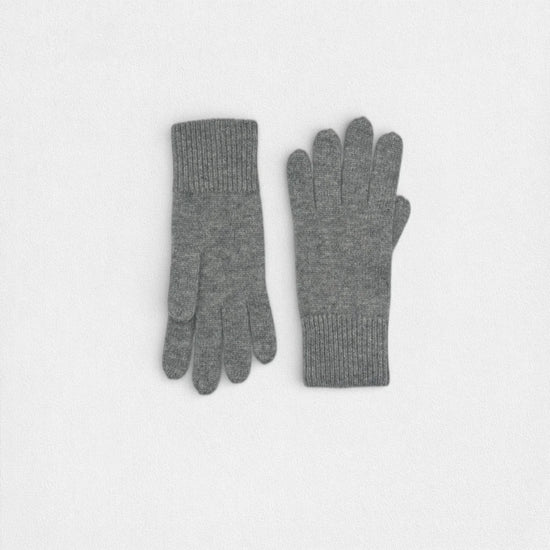 100% Cashmere Gloves One-Size - Grey
